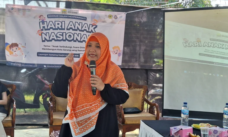 Perkuat Literasi dan Lindungi Anak, Hj. Erna Yuliawati Jadi Narasumber di Acara Hari Anak Nasional 2025.
